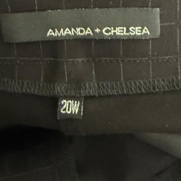 AMANDA + CHELSEA Contemporary Fit Stretch Ankle Pants, NWT! Size 20W - Picture 6 of 9